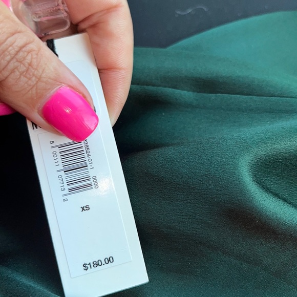 NWT BANANA REPUBLIC ABRIL SILK MINI DRESS - Picture 7 of 7